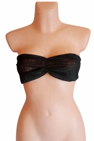 Biustonosz jednorazowy czarny 10 szt