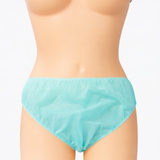 Majtki jednorazowe unisex zielone 10 szt