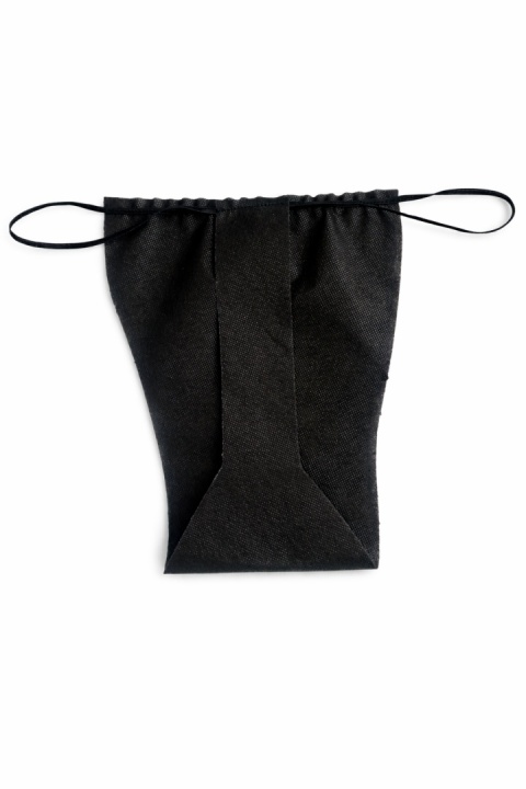 Stringi jednorazowe damskie czarne